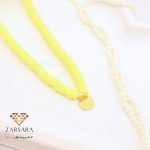 گردنبند فیمو واشری سکه ای