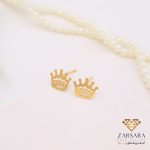 گوشواره میخی تاج