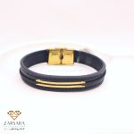 دستبند چرم ۲خطی