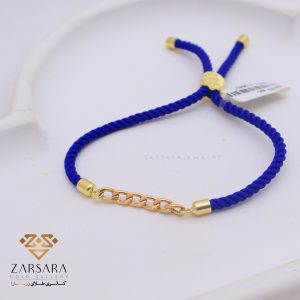 دستبند بافت و طلا کارتیه