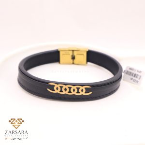دستبند چرم دایره ای