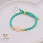 دستبند بافت و طلا چهره