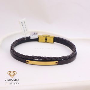 دستبند چرم لوحی