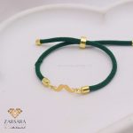 دستبند بافت و طلا سیبیل