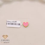 پلاک قلب صورتی