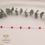 دستبند سنگی سرخابی