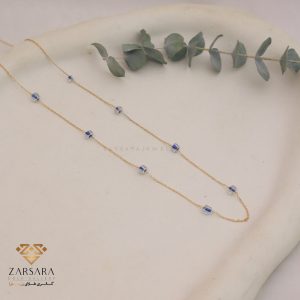 گردنبند سنگی رنگی