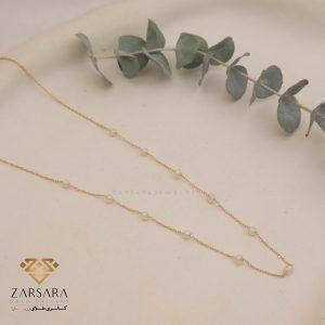 گردنبند سنگی رنگی