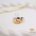 گوشواره حلقه ای کنزو چکشی