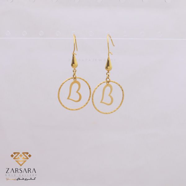 گوشواره آویز لیزری