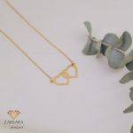 گردنبند دو قلب