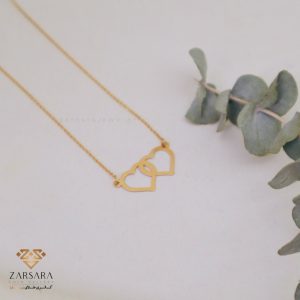 گردنبند دو قلب