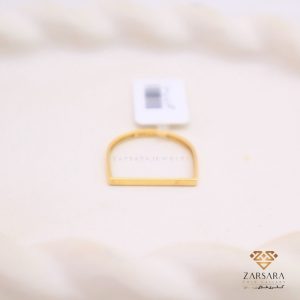 انگشتر مینیمال خطی