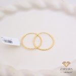 گوشواره حلقه ای تراش