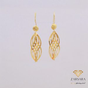 گوشواره آویز لیزری