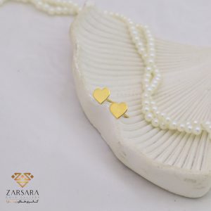 گوشواره میخی قلب