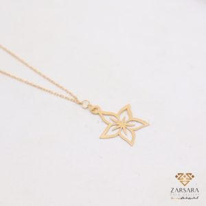 گردنبند متصل گل