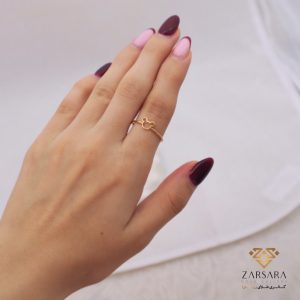 انگشتر مینیمال خرسی