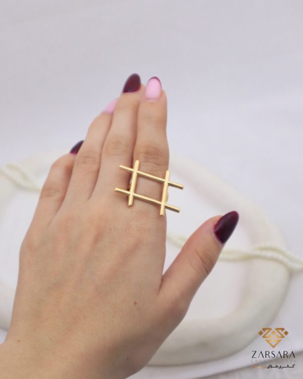 انگشتر دکوراتیو هشتگ - Image 2