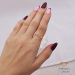 انگشتر مینیمال ۲خط