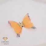 پلاک پروانه پارچه ای