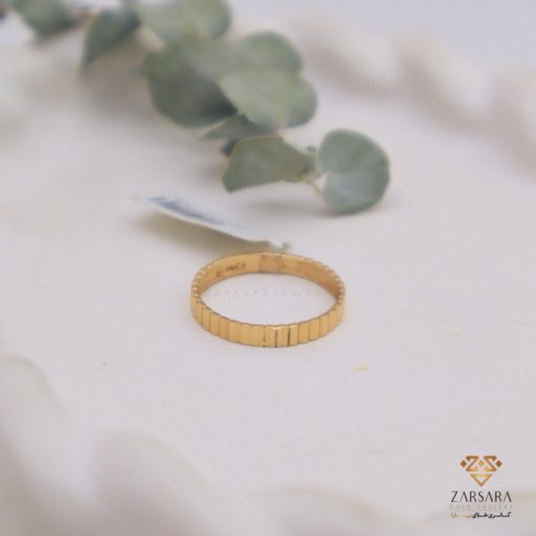 انگشتر مینیمال خطی - Image 2