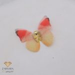 پلاک پروانه پارچه ای