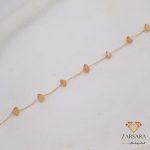 دستبند سنگی عسلی