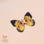 پلاک پروانه پارچه ای