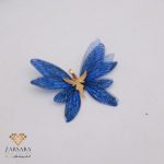 پلاک پروانه پارچه ای