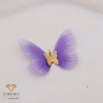 پلاک پروانه پارچه ای