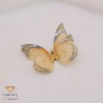 پلاک پروانه پارچه ای