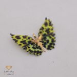 پلاک پروانه پارچه ای