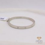 دستبند النگویی کارتیه لاو سفید