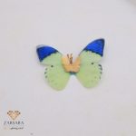 پلاک پروانه پارچه ای