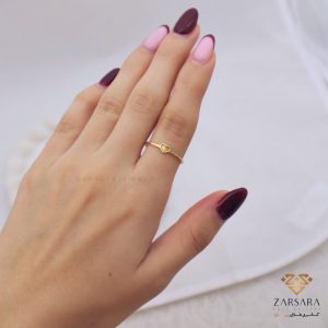 انگشتر مینیمال قلب