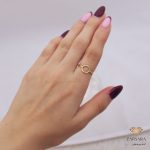 انگشتر مینیمال دایره