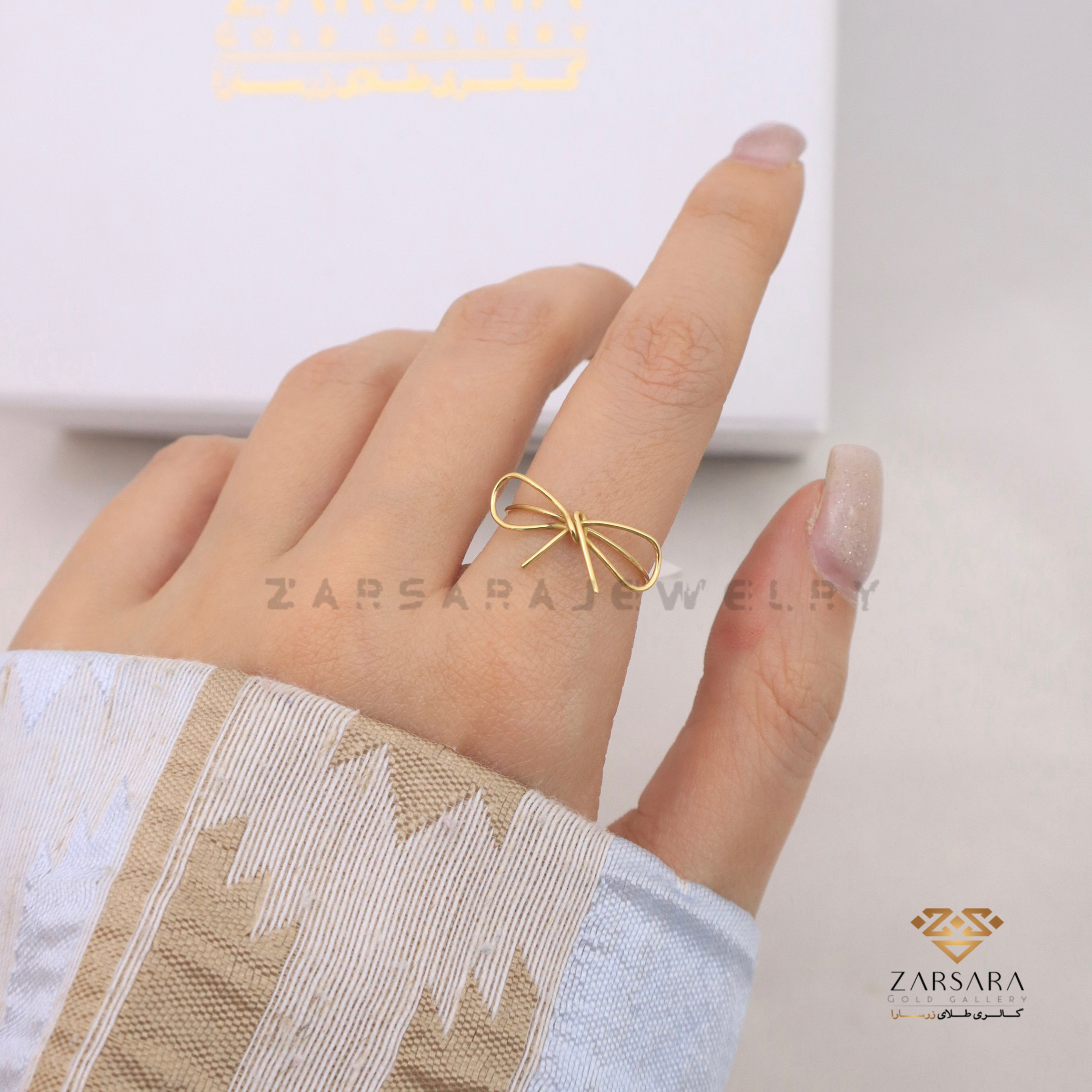 IMG_1472 (2) انگشتر مفتولی پاپیون - Image 2