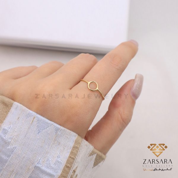 انگشتر مفتولی دایره - Image 2