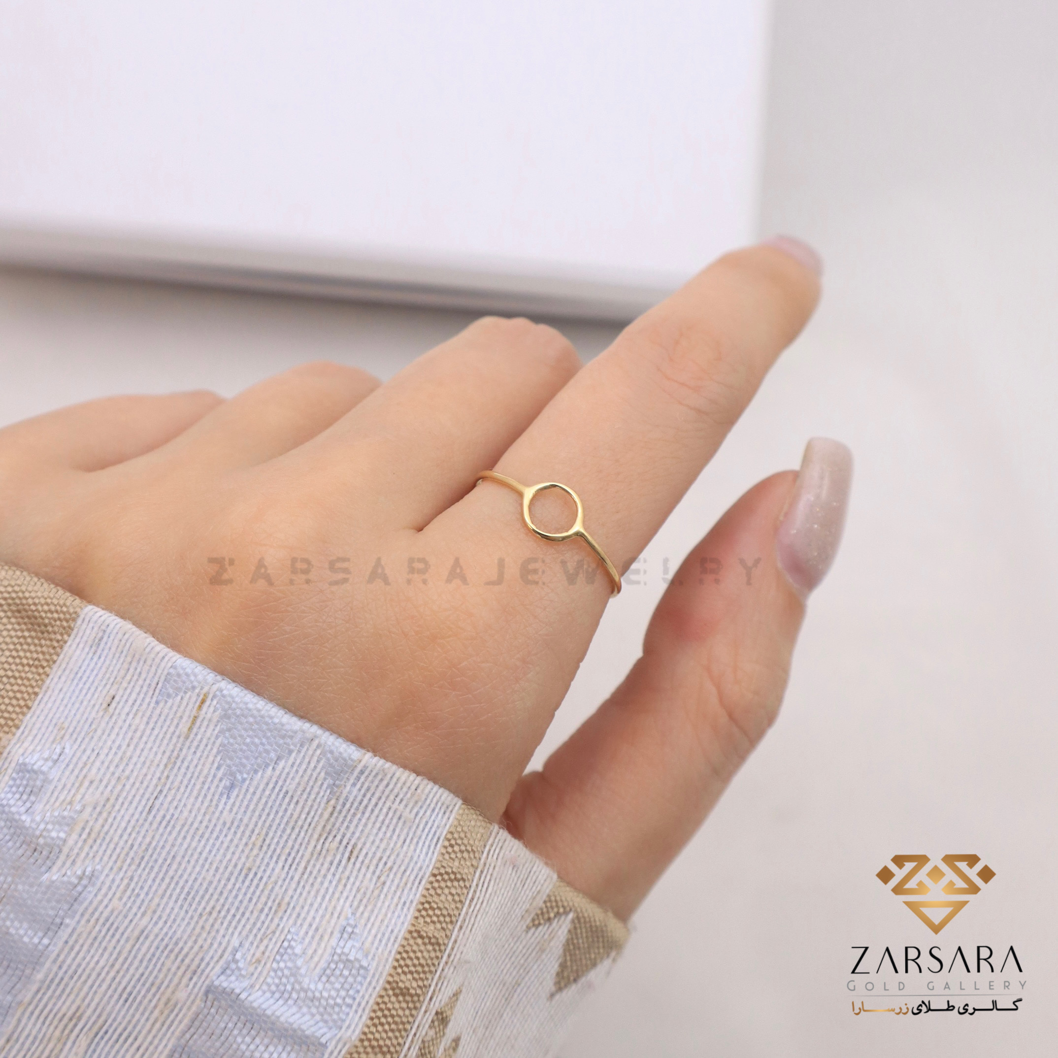 IMG_1478 (2) انگشتر مفتولی دایره - Image 2