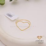 انگشتر مفتولی قلب