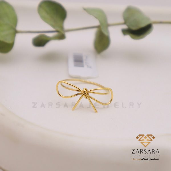 انگشتر مفتولی پاپیون