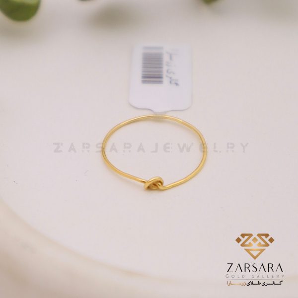 انگشتر مفتولی گره کد1