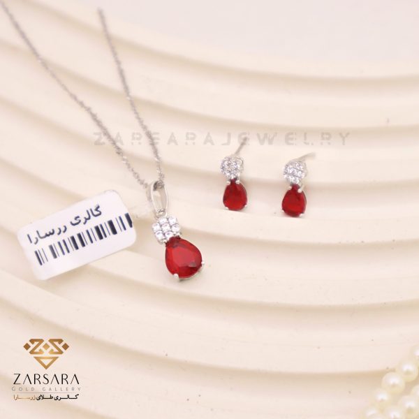 نیم ست قرمز پیوه ژن - Image 2