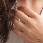 انگشتر نگین رنگی