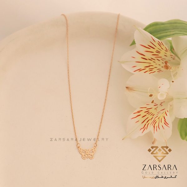 گردنبند متصل پروانه «کد۳» - Image 2