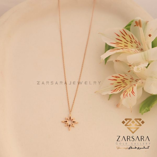 گردنبند متصل طرح خورشید - Image 2