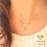 گردنبند متصل طرح خورشید