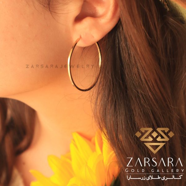 گوشواره حلقه‌ای «کد۲»