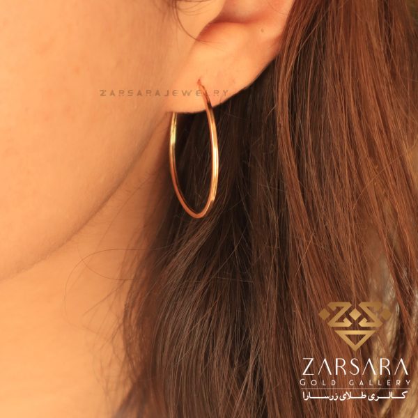 گوشواره حلقه‌ای «کد۳»